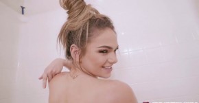 Stepbro bangs Athena Faris while having shower!, nedisher