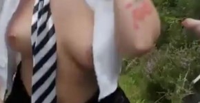 Strangers Creampie A Teen Outdoors, plushywild