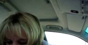UK Car blowjob with blonde mom Kathey, lauraxxx