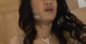 Sexy and hot Thai slut getting her wet hairy pussy plowed, yonoutof