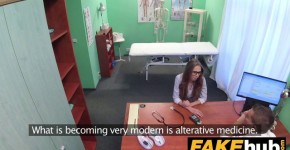 Fake Hospital Sexy reporter gets to the point with blowjob and hard sex, Enicenti
