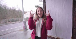 Public Agent Spanish Punk babe Venom Evil fucked in public, Ypatsyaa