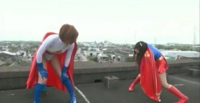 superheroine Accel Girl VS Power Woman Defeat of Justice, esestis