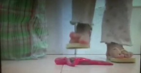 Giantess POV Cock Crush Trample on Flip Flops, uloused