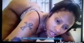 Cherokee thick ass webcam show (no sound), hippyrita