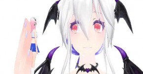 Giantess Vore - Kidnapped by Succubus Haku [MMD] (oral Vore,anal Vore), urisourito