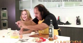 CUM Kitchen: Ron Jeremy fucks young blonde teen Lilly Ford while cooking, Ymant3244ni