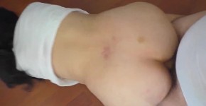 step Son fucked stepmom in the ass and cum on tits, engang