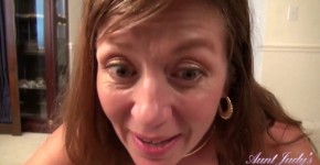 AuntJudys - 43yo Full-Bush Step-Aunt Isabella - Special Delivery POV, datins