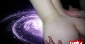 SPACE PORNO RELAXING anal and pussy fuck Relaxing porno video cosmos sound, savagevirgin