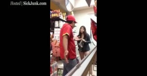 Girl Caught Masturbating in Store, goldengirlassses