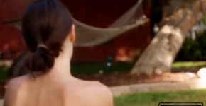 Gorgeous best Friends Lana Rhoades and Riley Reid have a Steamy Yoga Seance outside, bigwojdenm