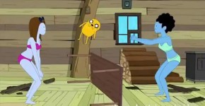 Cartoon adventure time hentai bikini girls time, uououou