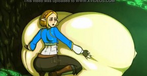 Princess Zelda breast expansion, Fanciful