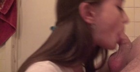 This Bitch Loves to Swallow a Big Hard Cock. a Long Tongue is Crazy. sladkislivki xxx, rendousent