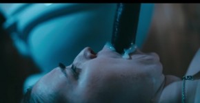 Codi Vore Attacked in a Toilet by a Big Black Tentacle, HentaiedPro