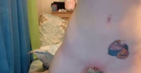 Tight Teen Riding OMBFUN Vibrator Big Black Dildo Creamy Cum, OMBFUN