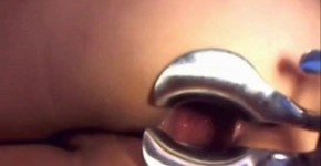 Webcam girl dildo and speculum in asshole by M.D.F, mepandora