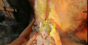 BOWSETTE TRIES IT IN EVERY HOLE who fuck (HONEY SELECT SUPER MARIO), lirerin