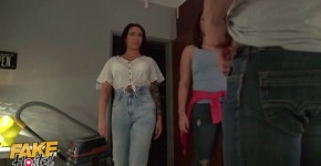 Fake Hostel Threesome with curvy big ass horny Latina girls, arendi