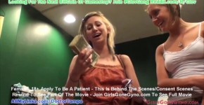 $CLOV Taylor Raz Gets Stripped Down By Nurse Alexis Grace & Amo Morbia As Part Of Her "College Final" Before Docto