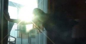 Italian Girl - PAINFUL ANAL fuck at the window, borntobecute