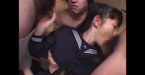 Innocent Japanese Schoolgirl Gangbang - Japanese Bukkake Orgy, Fanciful