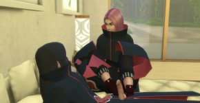 akatsuki porn Cap 6 Kakuzu habla con sakura y konan para logra hacer un trio terminan follando con sus dos amigas como a ellas l