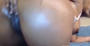 Huge Ass Ebony BBW Anal Dildo, swearinglady