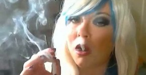 BBW British Mistress Tina Snua Speed Smokes 1 Cork Cigarette, nedou1li