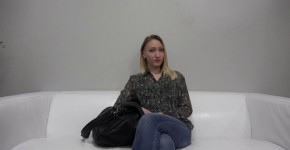 Christyna Casting Teen Blonde Oil Oral, motonotka