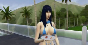 Intercambio de Esposas Con Hinata y Sakura Día de Piscina Naruto Hentai, sangoung