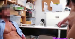 Alex harper has his huge cock stroked in the office, HoeRiley9