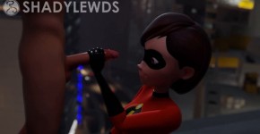 Helen Parr Rooftop Handjob nezuko r34, obuthisene