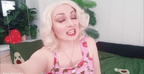 FemDom POV Hidden Strapon Role Play Game Selfie Video Arya Grander, Viliese
