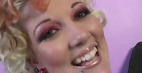 Hot blonde milf with curly hair is sucking a huge, MicaulaMico