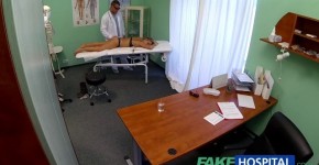 FakeHospital Dizzy young blonde takes a creampie from doctor, Baylan