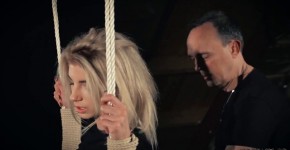 Intense bondage and bdsm punishment for teen that wants her master to slap her and spank her teen ass harder and then shove his 