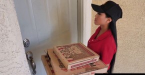 The Perfect Plan to fuck The Foreign Pizza Delivery Girl | Ember Snow, Jay Romero, Rion King, Went5i4n32er