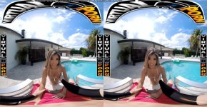 VIRTUALPORN.COM - Poolside Pussy With Clara Trinity, Rheas2