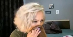 Face fucked amateur blonde BOOBSMILFCAM.com, hit8e1ng
