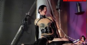 Latex Bitch Boy Fucked with Huge Cock | Anal | Pegging | Humiliation | Fetish | Strapon, ipeldelye