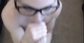 blowjob in the office by a secretary for webcam, Wnsela2