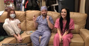 Become Nurse As Blaire Celeste's Pussy Gets Filled With Cum On BlastABitchCom, ashenton