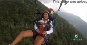 The number one ebony actress from Colombia Mariana Martix goes paragliding masturbating naked naked actresses, rontitit