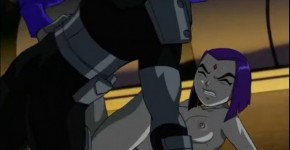 TEEN TITANS RAVEN Anal Cartoon, aghily