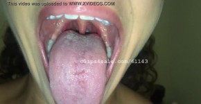 Mouth Fetish - Annie Arbor Mouth Video 3, Dallys