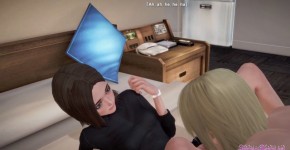 Samsung Hentai 3D - Sam (Samsung Girl) Cunnilingus with squirt and Fucked with creampie - Anime Manga Japanese Porn Video, Orso3