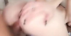 Pale skin pornstar deep penetration, Wendanth