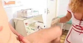 Milf amateur nurse sucks and fucks with cum on ass, enorea